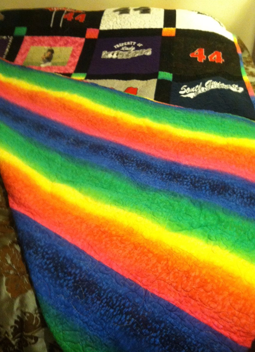 Rainbow backing