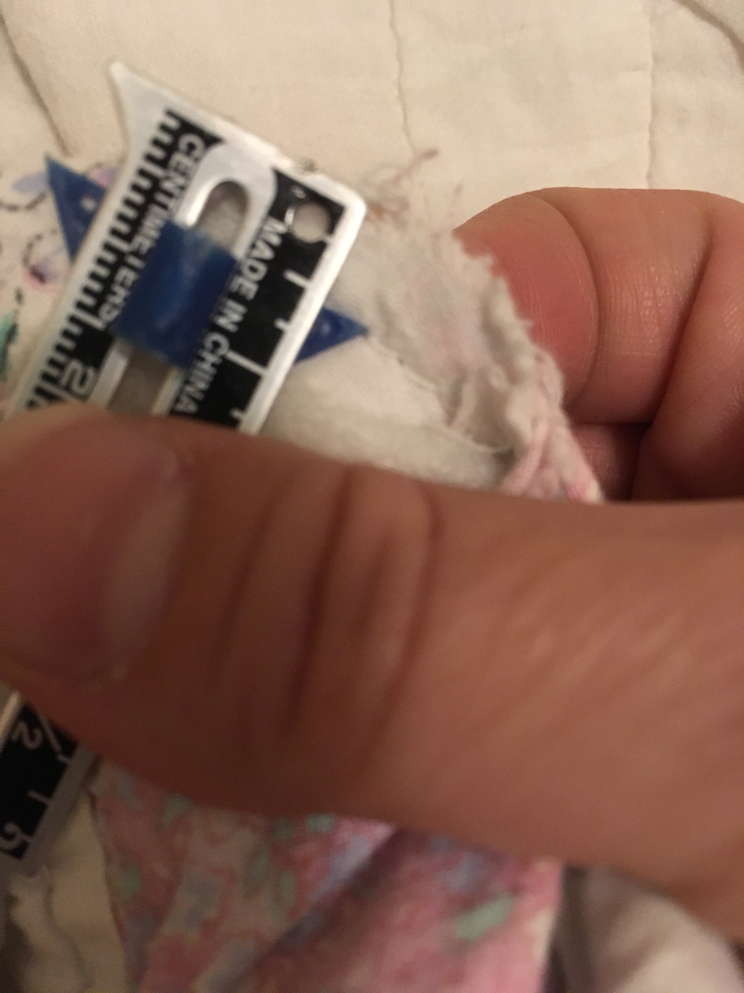 1/4 inch seam