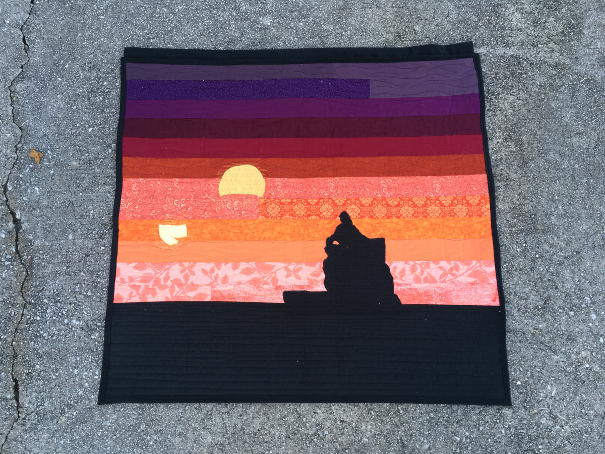 Luke’s Last Sunset Wall Quilt