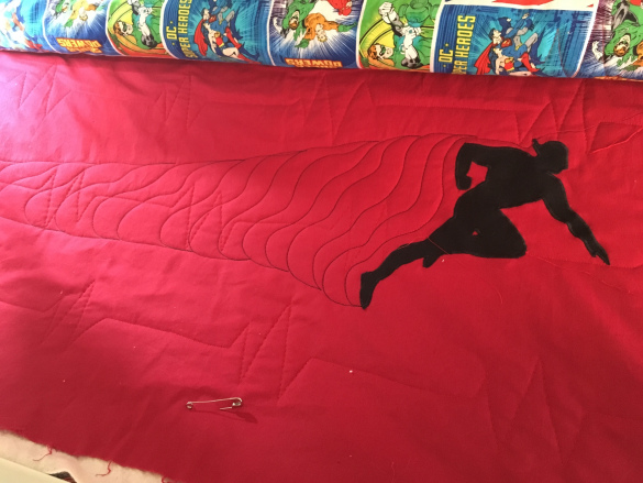Flash quilt detail