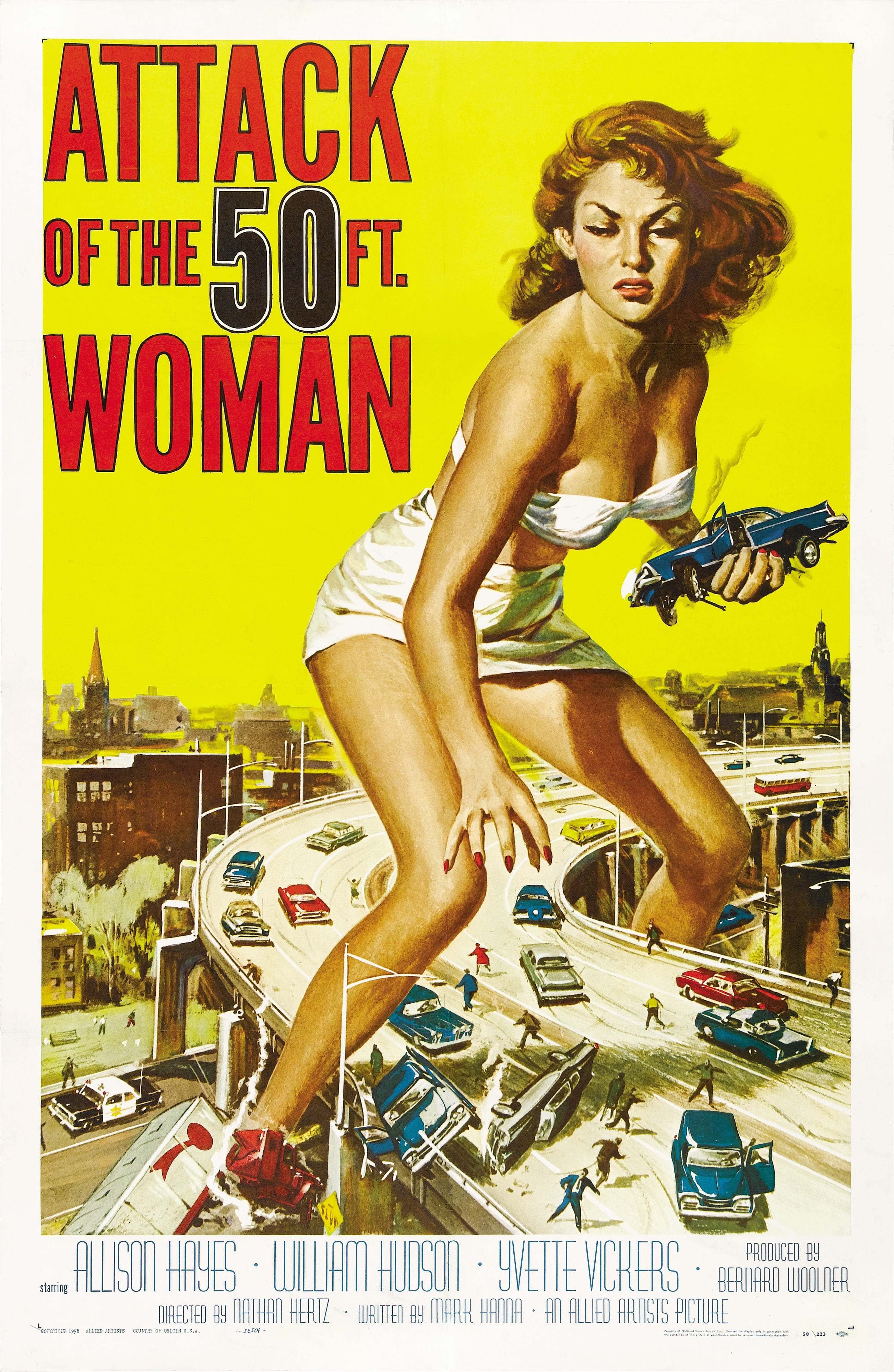 Image result for attack of the 50 foot woman